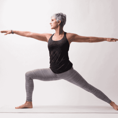 Lisa Carey Warrior Pose