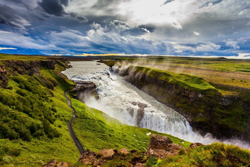 Gullfoss Waterfall