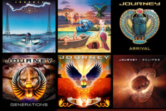 Journey band album covers